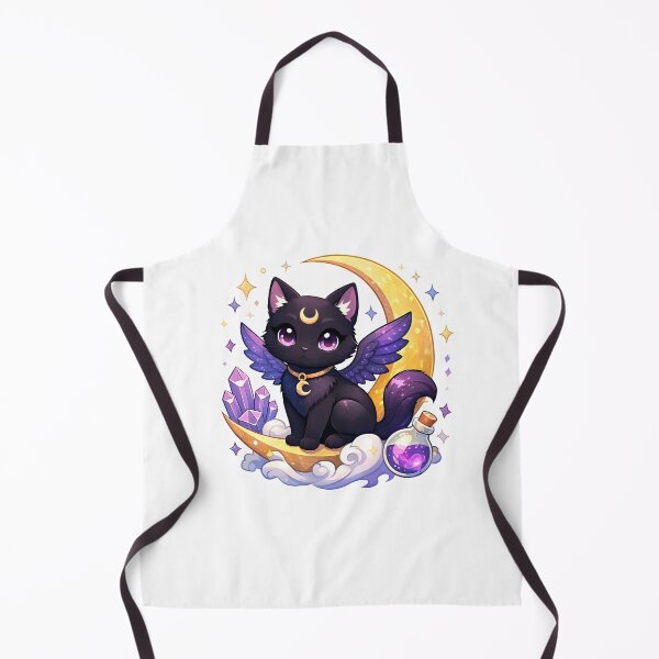 Item preview, Celestial Moon Cat Illustration designed and sold by Amr Siam.