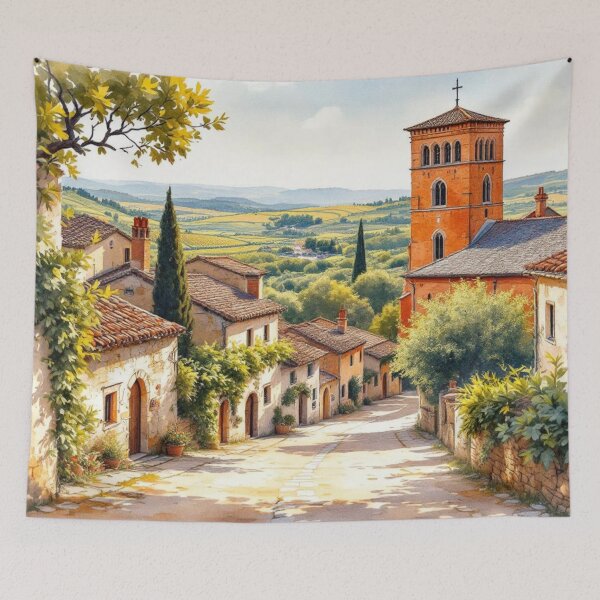 Item preview, Village in Midi-Pyrénées (France) designed and sold by jefboutique6150.