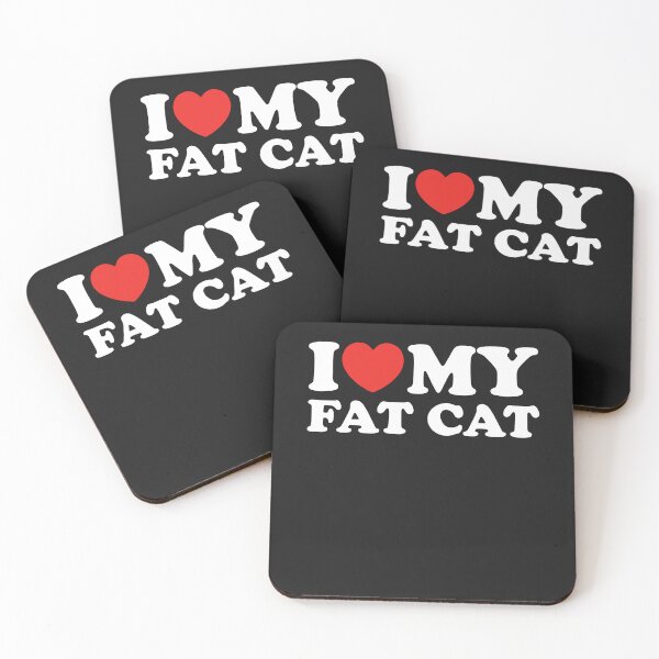 Item preview, I Love My Fat Cat designed and sold by shitpostee.