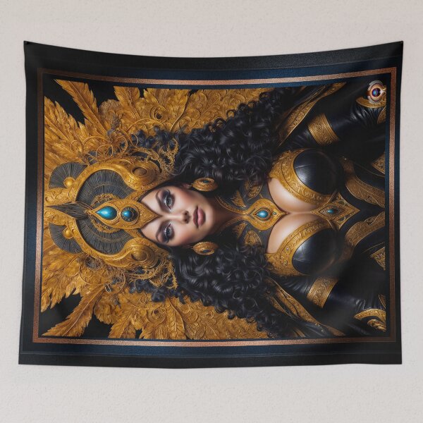Item preview, Opulent Fantasy Portrait Of Aeridor Royalty Lyralia Nyssa Stunning AI Concept Art by Xzendor7 designed and sold by Xzendor7 Digital Art Creations.