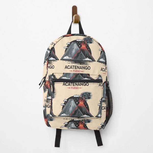 Item preview, Twin Volcanoes Acatenango & Fuego | Guatemala Volcano Hiking Souvenir Art designed and sold by Globalcitytees.