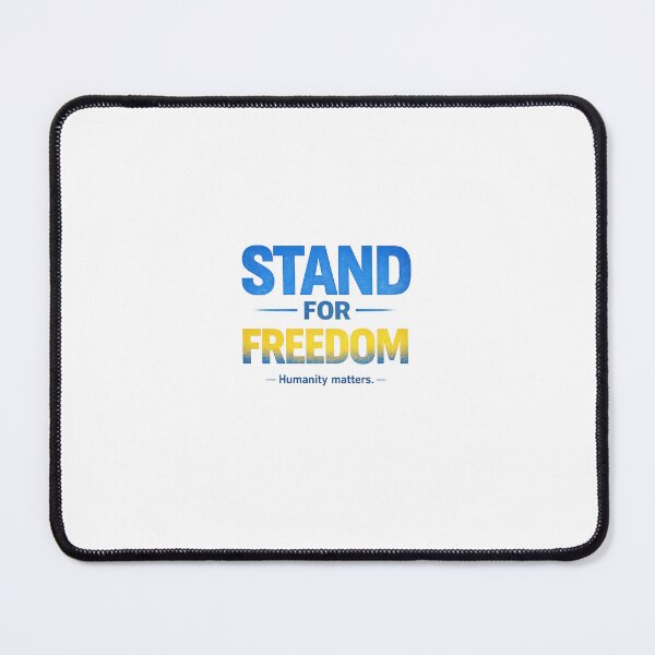 Item preview, Stand for Freedom Typography Poster designed and sold by BoldLineDesign.