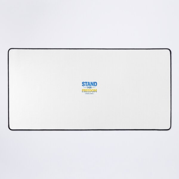 Item preview, Stand for Freedom Typography Poster designed and sold by BoldLineDesign.