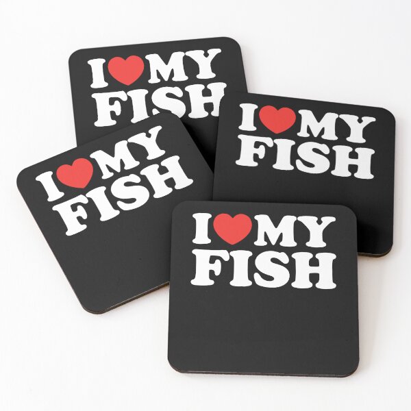 Item preview, I Love My Fish designed and sold by shitpostee.