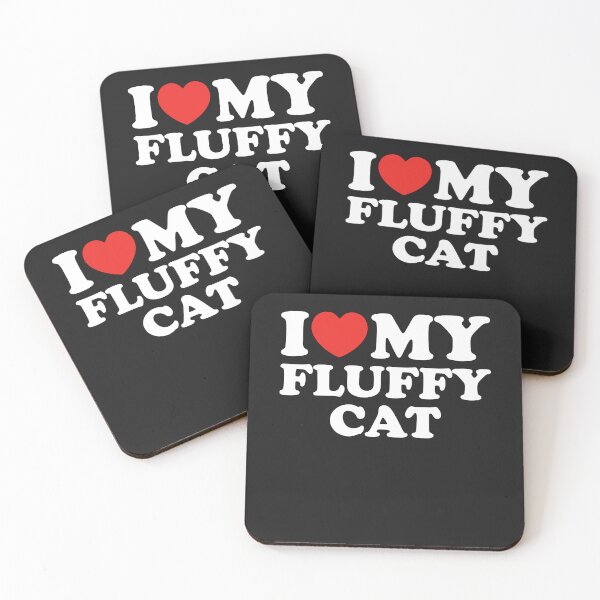 Item preview, I Love My Fluffy Cat designed and sold by shitpostee.
