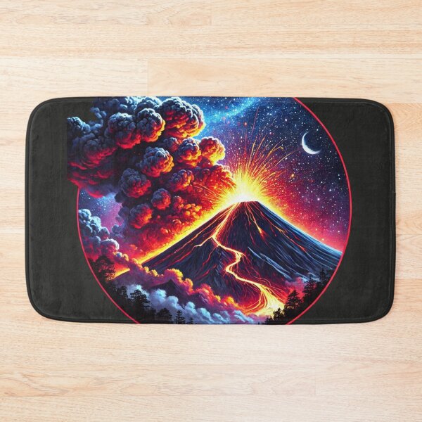 Item preview, Roaring Volcano Acatenango | Guatemala Erupting Volcano Adventure Art designed and sold by Globalcitytees.