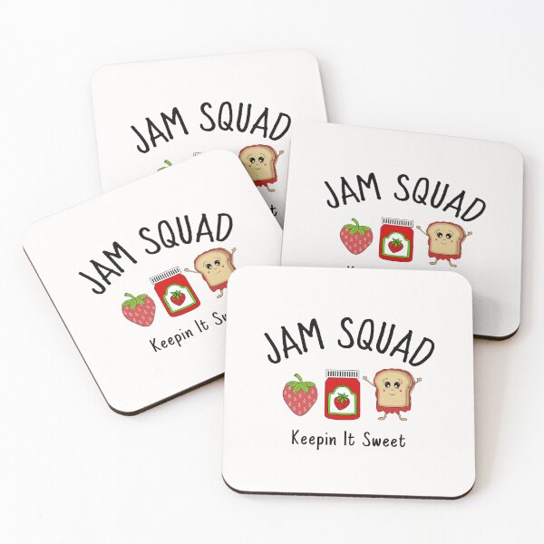 Item preview, Strawberry Jam Sandwich Squad designed and sold by Sartoris Art.