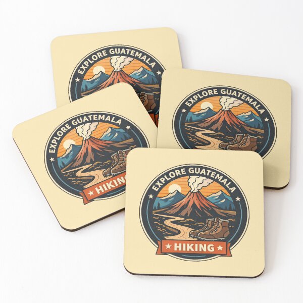 Item preview, Volcano Hiking Badge | Outdoor Explorer Mountain Adventure Emblem designed and sold by Globalcitytees.