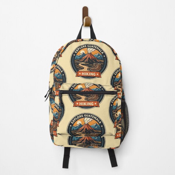 Item preview, Volcano Hiking Badge | Outdoor Explorer Mountain Adventure Emblem designed and sold by Globalcitytees.