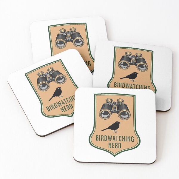 Item preview, Vintage Birdwatching Nerd Emblem designed and sold by SholoStudio.