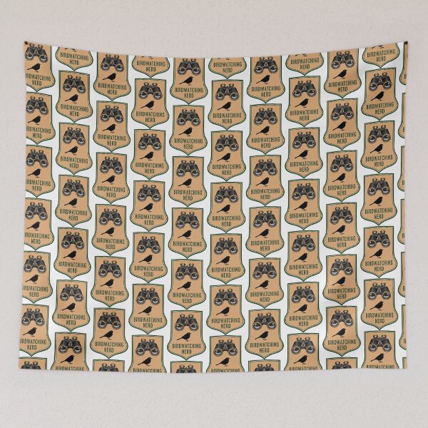 Item preview, Vintage Birdwatching Nerd Emblem designed and sold by SholoStudio.