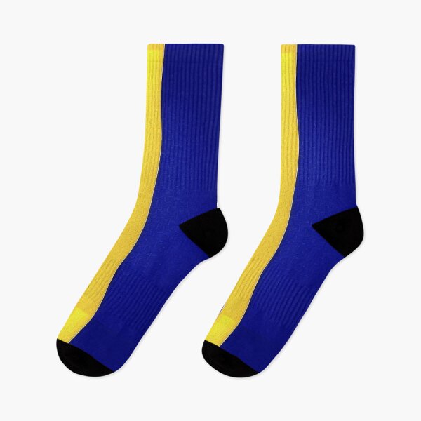 Item preview, Simulated Texture Dual Racing Stripes - Small Gap (Yellow - Royal Blue) designed and sold by Racing Stripes Only.