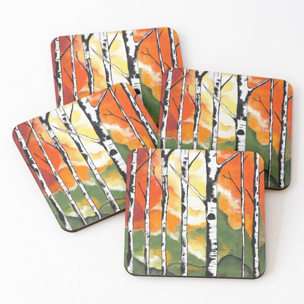 Item preview, Birch Trees Landscape  designed and sold by Sartoris Art.