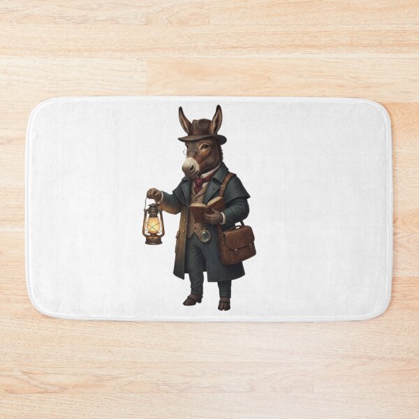 Item preview, The Detective Donkey: Sherlock Holmes Style Illustration designed and sold by CHRIST5000.