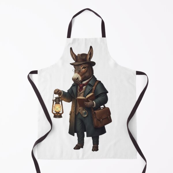 Item preview, The Detective Donkey: Sherlock Holmes Style Illustration designed and sold by CHRIST5000.