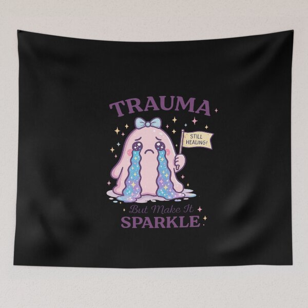 Item preview, Trauma But Make It Sparkle  designed and sold by artcultreone.