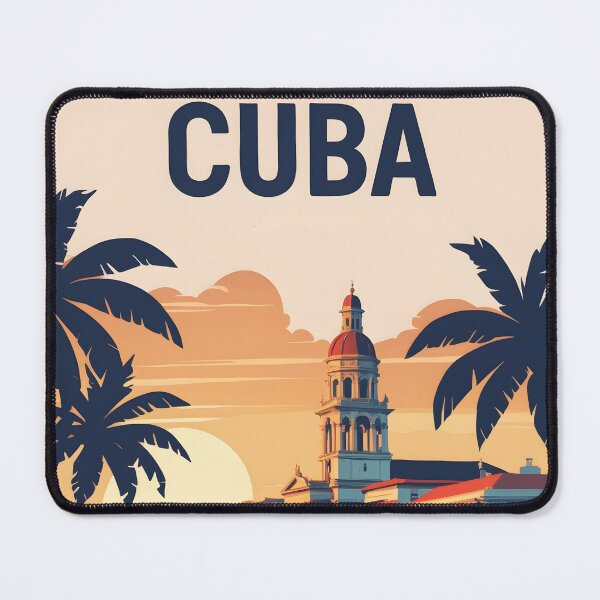 Item preview, Cuba Retro Vintage Travel Design designed and sold by TravelersGems.