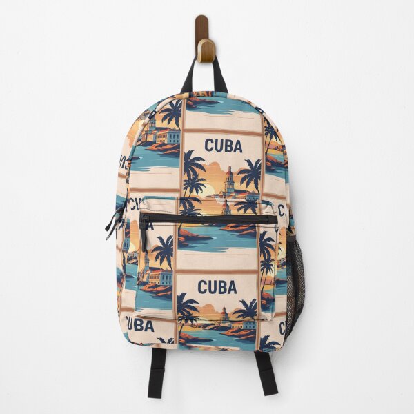 Item preview, Cuba Retro Vintage Travel Design designed and sold by TravelersGems.