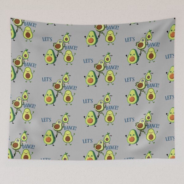 Item preview, dancing avocados designed and sold by AyBeçkem.