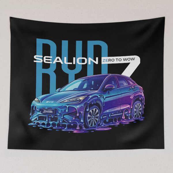 Item preview, BYD Sealion 7 Melt Art designed and sold by Shamirazzuri.