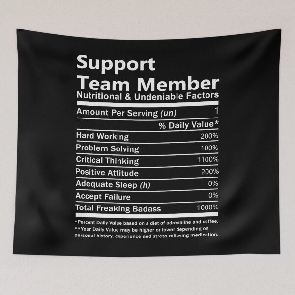 Item preview, Support Team Member designed and sold by felstore690.
