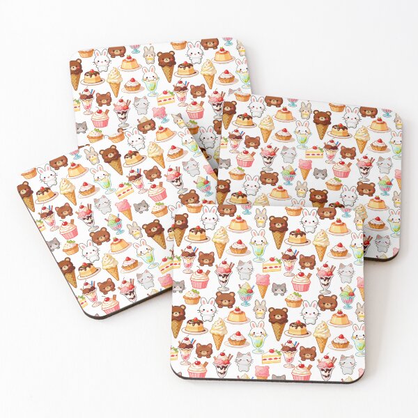 Item preview, Ice Cream Party Animals Seamless designed and sold by KJackArtwork.