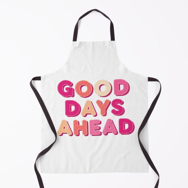 Item preview, Good Days Ahead Typography T-Shirt Design designed and sold by quietvisualsco.