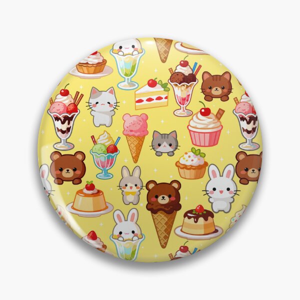 Item preview, Ice Cream Party Animals Seamless designed and sold by KJackArtwork.