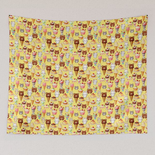 Item preview, Ice Cream Party Animals Seamless designed and sold by KJackArtwork.