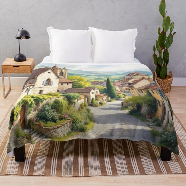 Item preview, Village in the foothills of the Pyrenees (France) designed and sold by jefboutique6150.