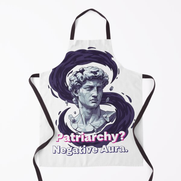 Item preview, Patriarchy Negative Aura Greek Statue Smash The Patriarchy Feminist Dark Academia Aesthetic Gen Z Slang Art designed and sold by Selloria.