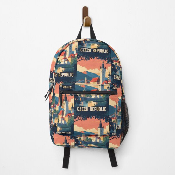 Item preview, Czech Republic Retro Vintage Travel Design designed and sold by TravelersGems.