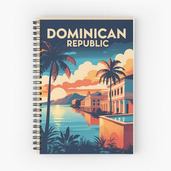 Item preview, Dominican Republic Retro Vintage Travel Design designed and sold by TravelersGems.