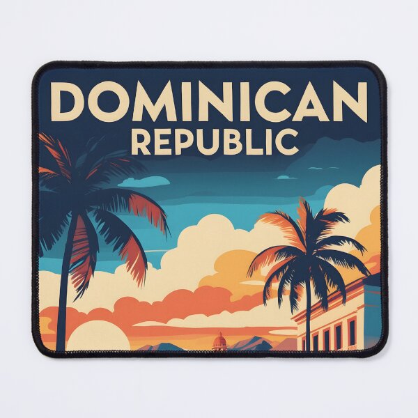 Item preview, Dominican Republic Retro Vintage Travel Design designed and sold by TravelersGems.