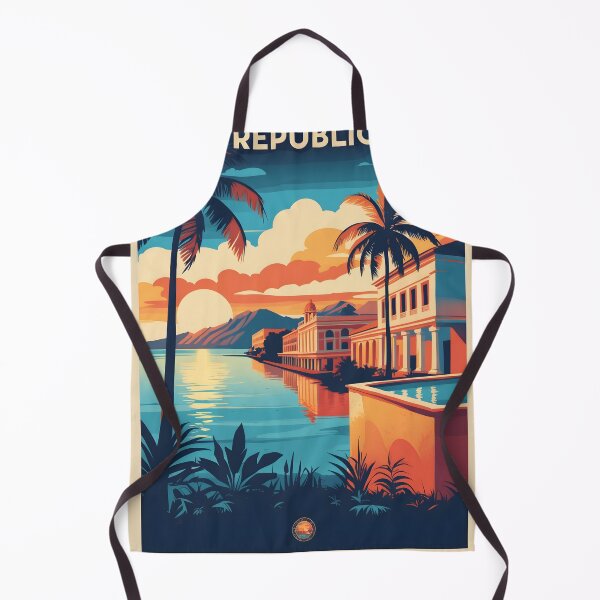 Item preview, Dominican Republic Retro Vintage Travel Design designed and sold by TravelersGems.