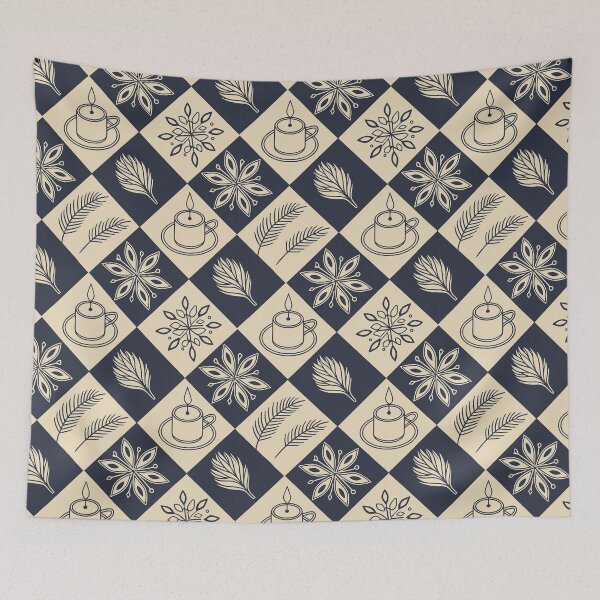 Item preview, Chic checkered pattern design for winter designed and sold by Merrylands Artshop.
