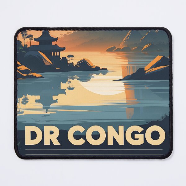 Item preview, Dr Congo Retro Vintage Travel Design designed and sold by TravelersGems.