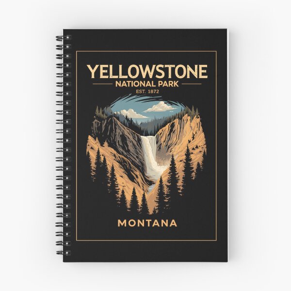 Item preview, Yellowstone National Park - Montana designed and sold by GoodOldVintage.