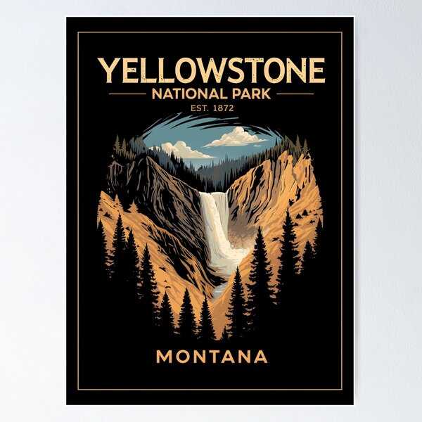 Yellowstone National Park - Montana Poster