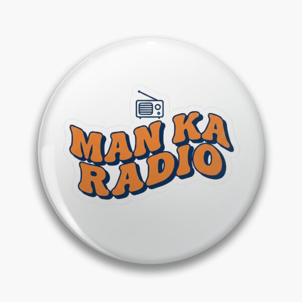 Item preview, Man Ka Radio – Retro Desi Typography Design designed and sold by RelateAndTee.