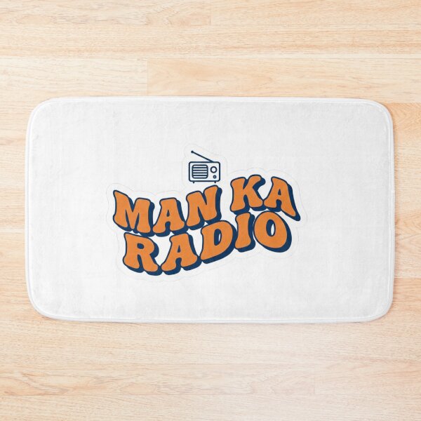 Item preview, Man Ka Radio – Retro Desi Typography Design designed and sold by RelateAndTee.