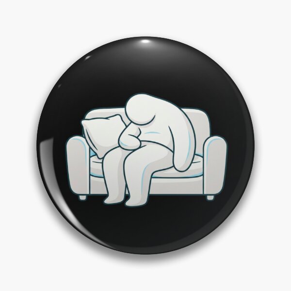 Item preview, Quiet Burnout – Stylized Cartoon Human Exhaustion Illustration designed and sold by AdicretorDesign.