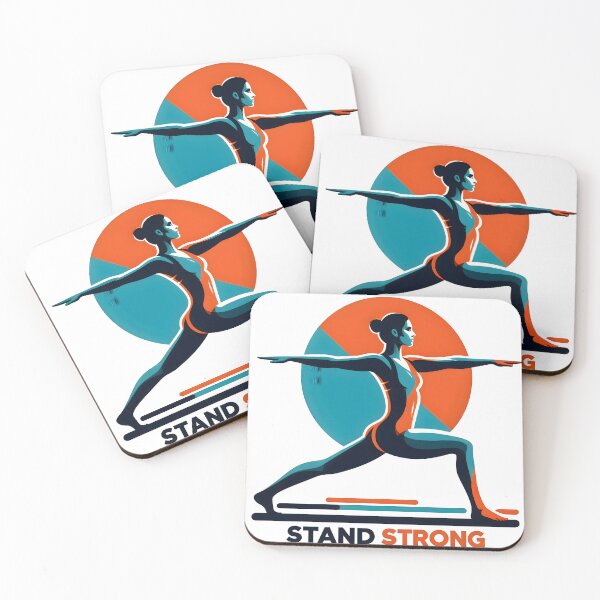 Item preview, yoga pose, meditation, exercise, yogi, fitness, tree pose, asana designed and sold by TrueArtVibes.
