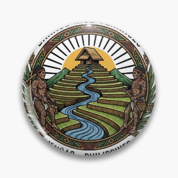 Item preview, BANAUE RICE TERRACES IFUGAO designed and sold by likbatonboot.