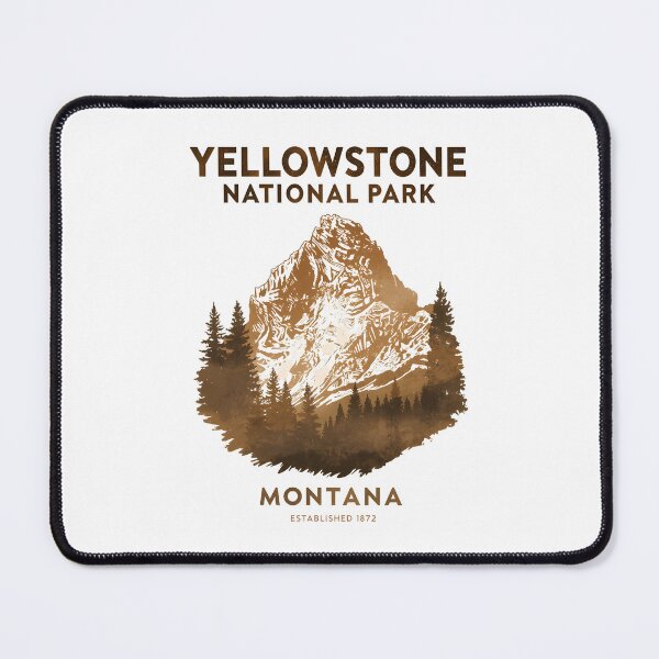 Item preview, Yellowstone National Park - Montana designed and sold by GoodOldVintage.