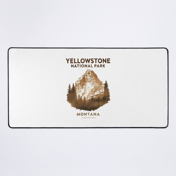 Item preview, Yellowstone National Park - Montana designed and sold by GoodOldVintage.
