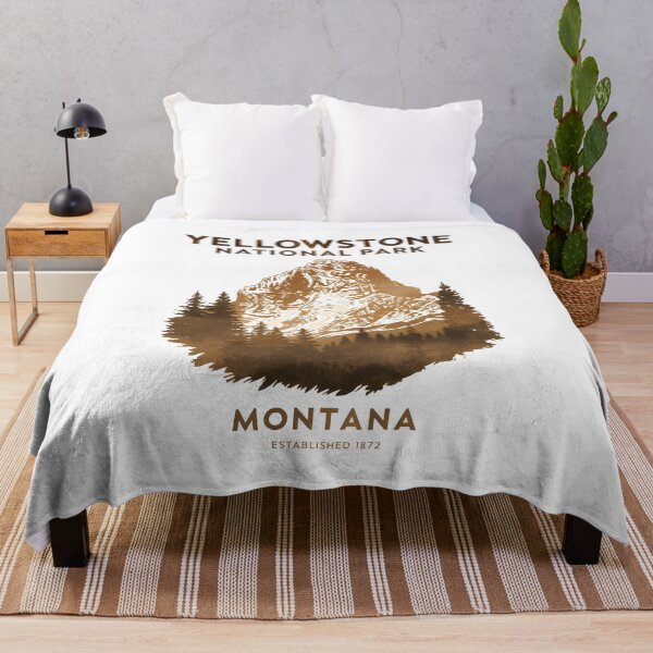 Item preview, Yellowstone National Park - Montana designed and sold by GoodOldVintage.