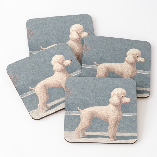 Item preview, Elegant Poodle in Side Profile designed and sold by lautir.