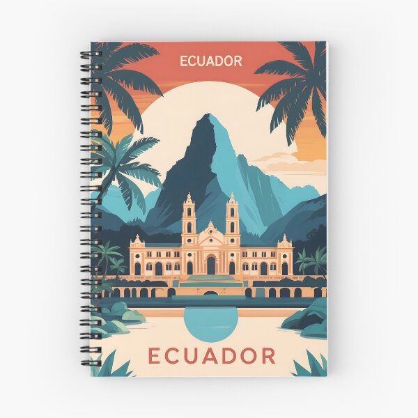 Item preview, Ecuador Retro Vintage Travel Design designed and sold by TravelersGems.