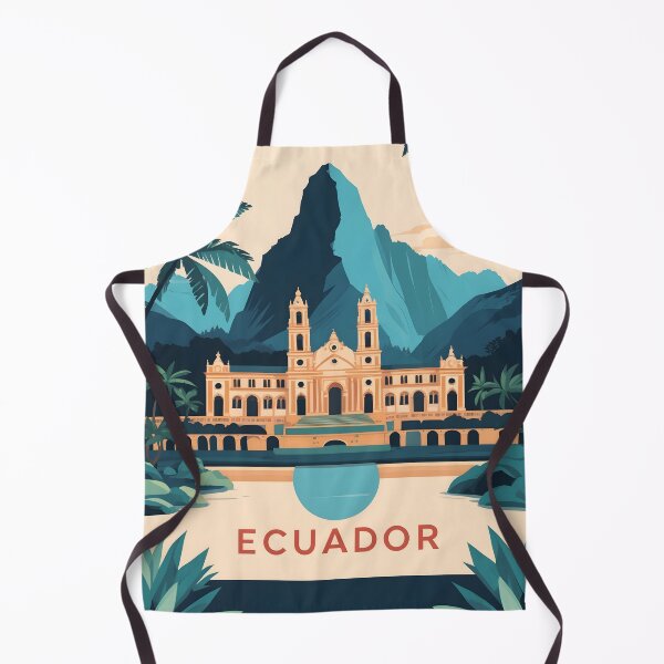 Item preview, Ecuador Retro Vintage Travel Design designed and sold by TravelersGems.